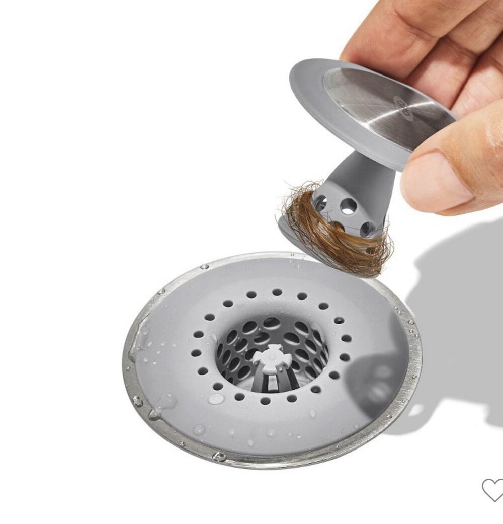 OXO SoftWorks Hair Catch Drain Protector (Damaged Package)